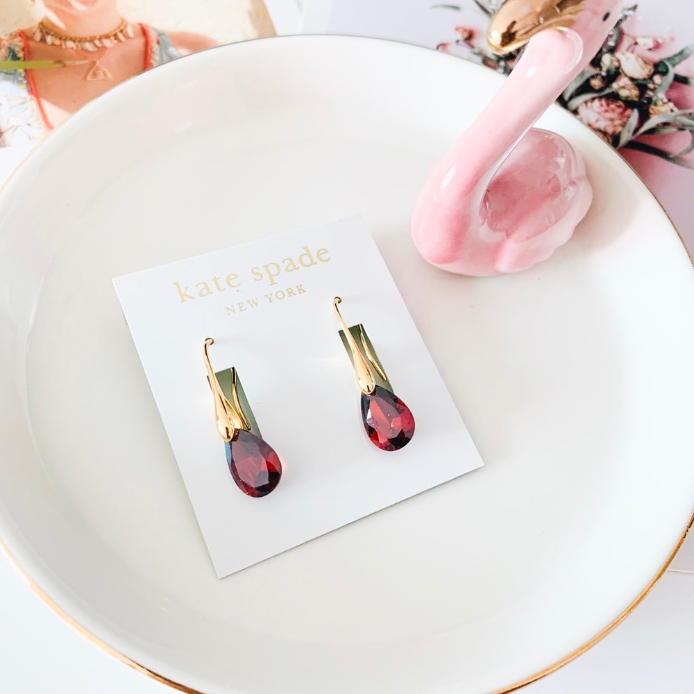 ❗️LAST ONE❗️Kate Spade Ruby Drop Earrings